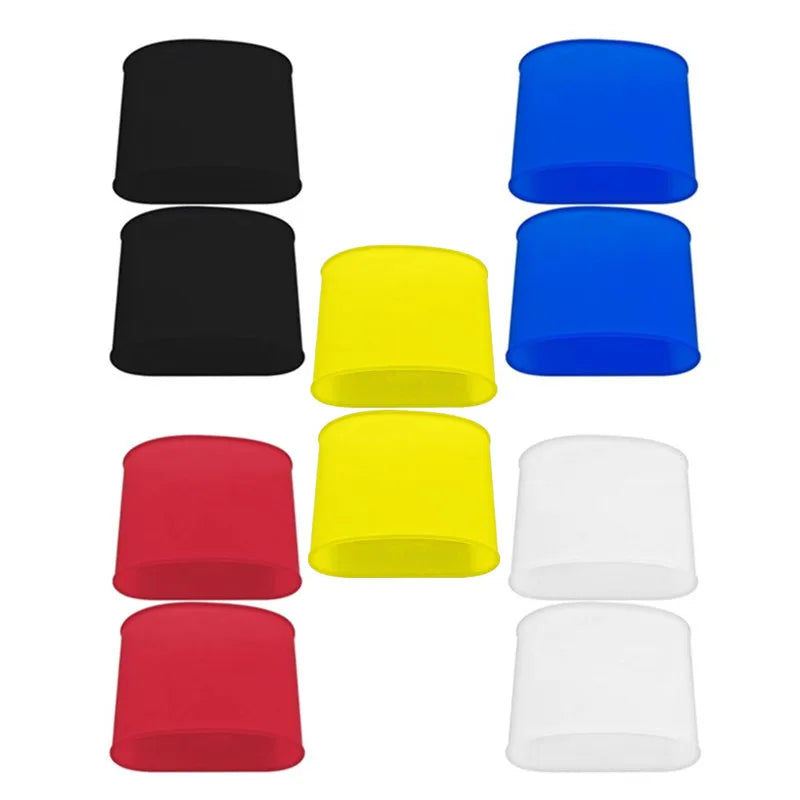1 Pair Soccer Shin Guard Straps Silicones Shin Pad Holder Practical Shin Pad Banding for Football Running Cycling Sports