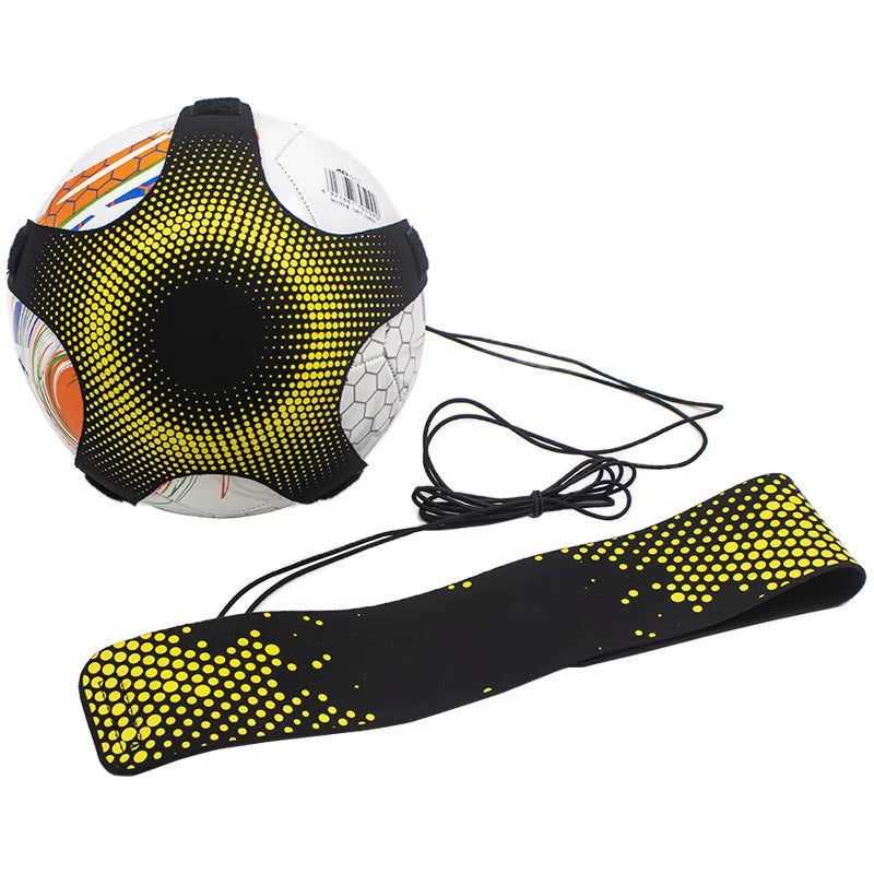 Adjustable Soccer Kick Trainer with Elastic Belt - Perfect for Solo Practice and Skill Development