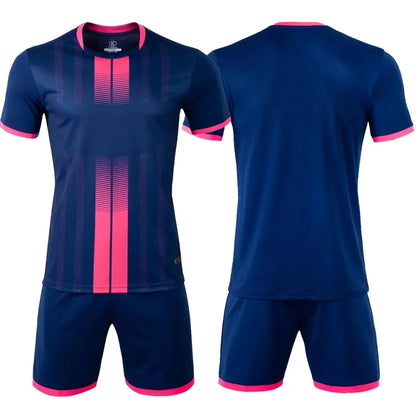 Short Sleeve Football Uniforms Kids and Adult Soccer Jerseys Football Clothes Boys Sportswears T-Shirt Sports Soccer Tracksuit
