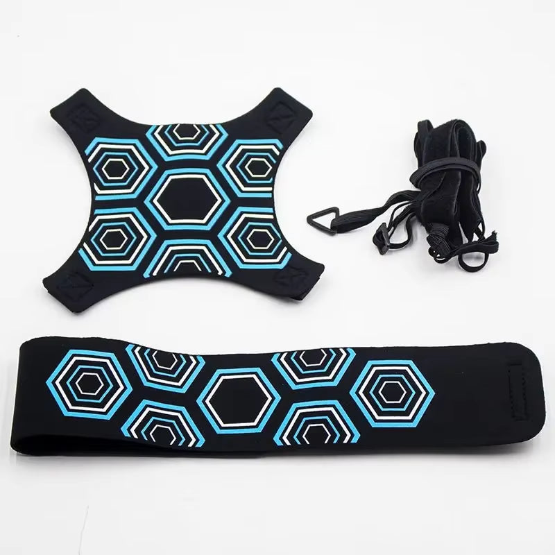 Adjustable Soccer Kick Trainer with Elastic Belt - Perfect for Solo Practice and Skill Development