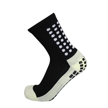 New Sports anti Slip Soccer Socks Cotton Football Men Grip Socks Calcetas Antideslizantes De Futbol