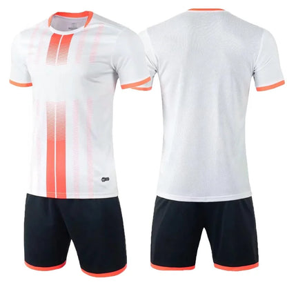 Short Sleeve Football Uniforms Kids and Adult Soccer Jerseys Football Clothes Boys Sportswears T-Shirt Sports Soccer Tracksuit