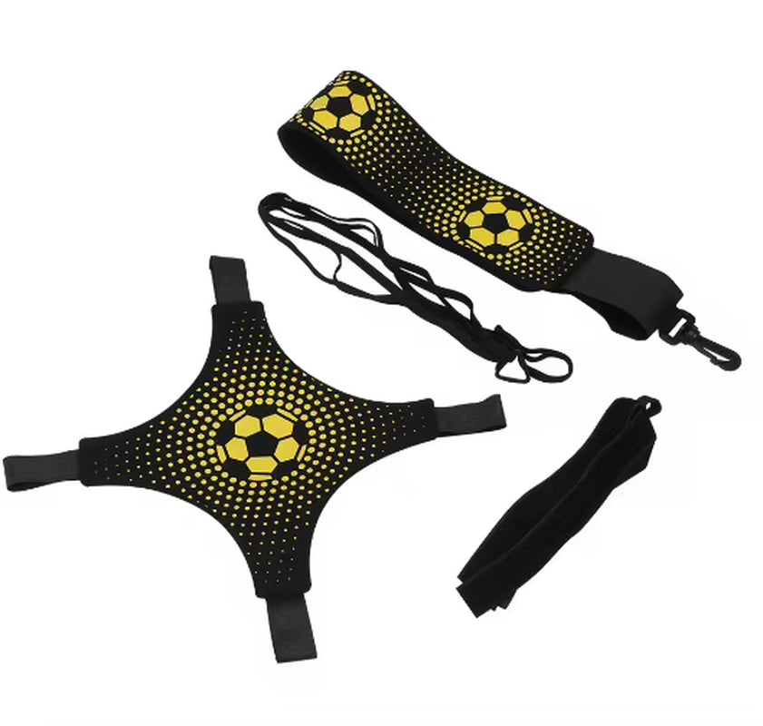 Adjustable Soccer Kick Trainer with Elastic Belt - Perfect for Solo Practice and Skill Development
