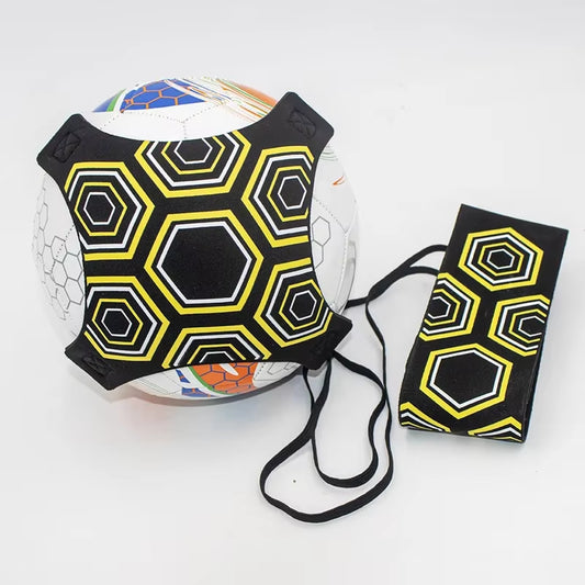 Adjustable Soccer Kick Trainer with Elastic Belt - Perfect for Solo Practice and Skill Development