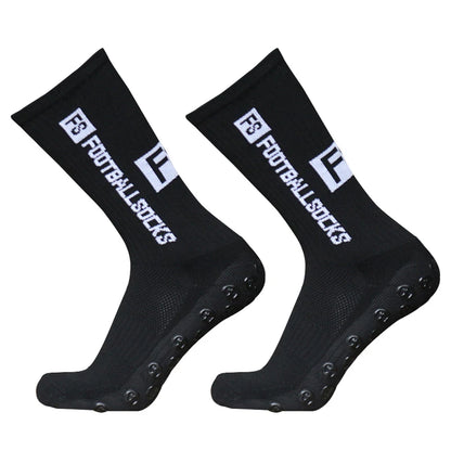 New Sports anti Slip Soccer Socks Cotton Football Men Grip Socks Calcetas Antideslizantes De Futbol
