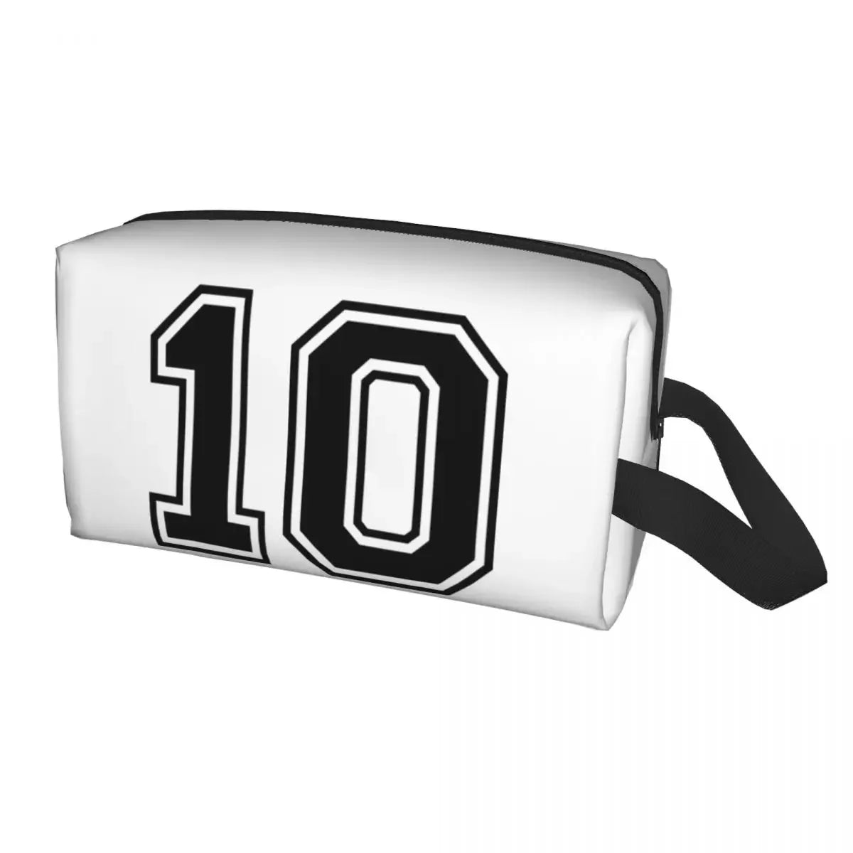 Custom Maradona Toiletry Bag for Women Argentina Soccer Legend 10 Makeup Cosmetic Organizer Ladies Beauty Storage Dopp Kit Case