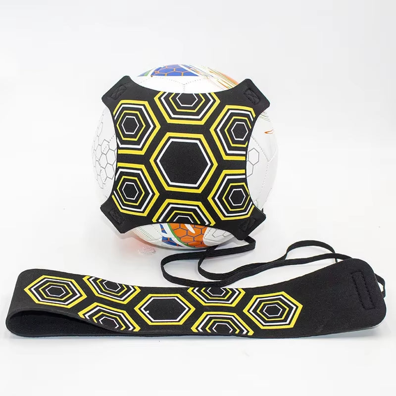 Adjustable Soccer Kick Trainer with Elastic Belt - Perfect for Solo Practice and Skill Development